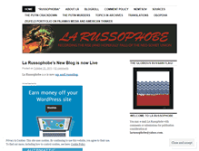 Tablet Screenshot of larussophobe.wordpress.com