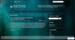 Desktop Screenshot of megatutorial.wordpress.com