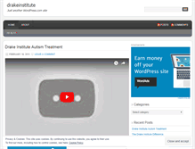 Tablet Screenshot of drakeinstitute.wordpress.com