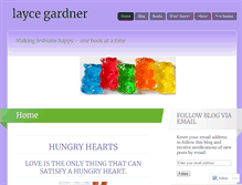 Tablet Screenshot of laycegardner.wordpress.com