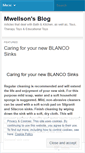 Mobile Screenshot of mwellson.wordpress.com
