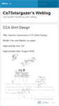 Mobile Screenshot of ce73stargazer.wordpress.com