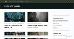 Desktop Screenshot of imnotafanboy.wordpress.com