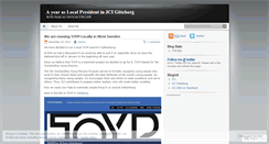 Desktop Screenshot of jcigbg.wordpress.com