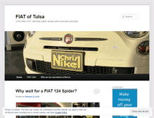 Tablet Screenshot of fiatoftulsa.wordpress.com