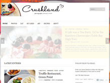 Tablet Screenshot of crushland.wordpress.com