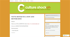 Desktop Screenshot of cultureshockph.wordpress.com