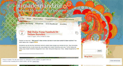Desktop Screenshot of nimadesriandani.wordpress.com