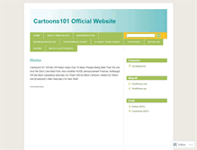 Tablet Screenshot of cartoons101.wordpress.com
