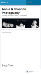 Mobile Screenshot of annieandshannonphotography.wordpress.com