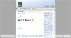 Desktop Screenshot of mcastmusic.wordpress.com