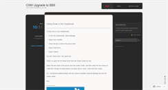 Desktop Screenshot of csmbb9.wordpress.com