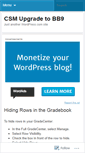 Mobile Screenshot of csmbb9.wordpress.com