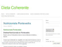 Tablet Screenshot of dietacoherente.wordpress.com