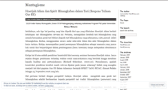 Desktop Screenshot of maknaih.wordpress.com