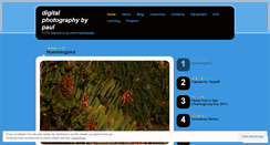Desktop Screenshot of picsbypaul.wordpress.com