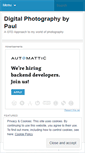 Mobile Screenshot of picsbypaul.wordpress.com