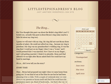 Tablet Screenshot of littlestepsinadress.wordpress.com