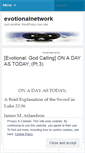 Mobile Screenshot of evotionalnetwork.wordpress.com