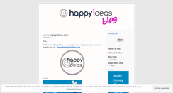 Desktop Screenshot of happyideas.wordpress.com