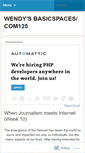 Mobile Screenshot of basicspaces.wordpress.com