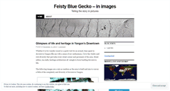 Desktop Screenshot of feistybluegeckoimages.wordpress.com