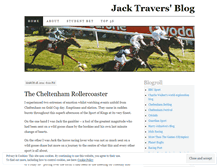 Tablet Screenshot of jacktravers.wordpress.com