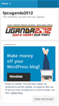 Mobile Screenshot of fpcuganda2012.wordpress.com