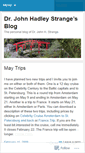 Mobile Screenshot of johnstrange.wordpress.com