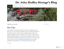 Tablet Screenshot of johnstrange.wordpress.com