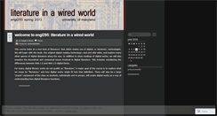 Desktop Screenshot of engl278w.wordpress.com