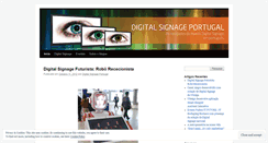 Desktop Screenshot of digitalsignageportugal.wordpress.com