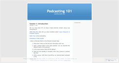 Desktop Screenshot of gearuppodcasting.wordpress.com