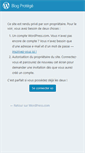 Mobile Screenshot of lescousinsdupacifique.wordpress.com