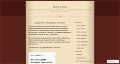 Desktop Screenshot of beszamolok.wordpress.com