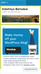 Mobile Screenshot of indahnyabersabar.wordpress.com
