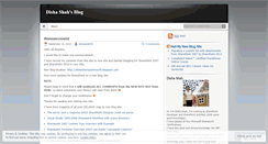 Desktop Screenshot of dishashah.wordpress.com