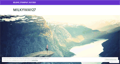 Desktop Screenshot of milkyway27.wordpress.com