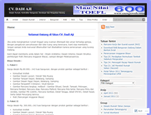 Tablet Screenshot of dadiaji.wordpress.com