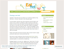 Tablet Screenshot of eatyet.wordpress.com