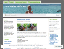 Tablet Screenshot of easyhealing.wordpress.com
