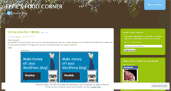 Desktop Screenshot of effiesfoodcorner.wordpress.com