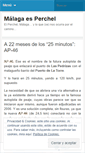 Mobile Screenshot of malagaesperchel.wordpress.com