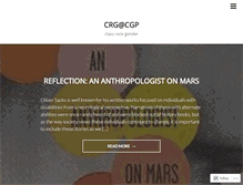 Tablet Screenshot of classracegender.wordpress.com