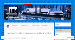 Desktop Screenshot of legouniversenews.wordpress.com