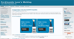 Desktop Screenshot of ferdinandolase.wordpress.com