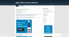 Desktop Screenshot of mobimedia.wordpress.com