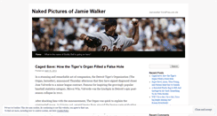 Desktop Screenshot of nakedpicturesofjamiewalker.wordpress.com