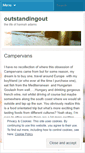 Mobile Screenshot of outstandingout.wordpress.com