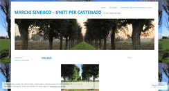 Desktop Screenshot of marchisindaco.wordpress.com